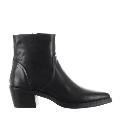 Stivaletto texano in pelle
