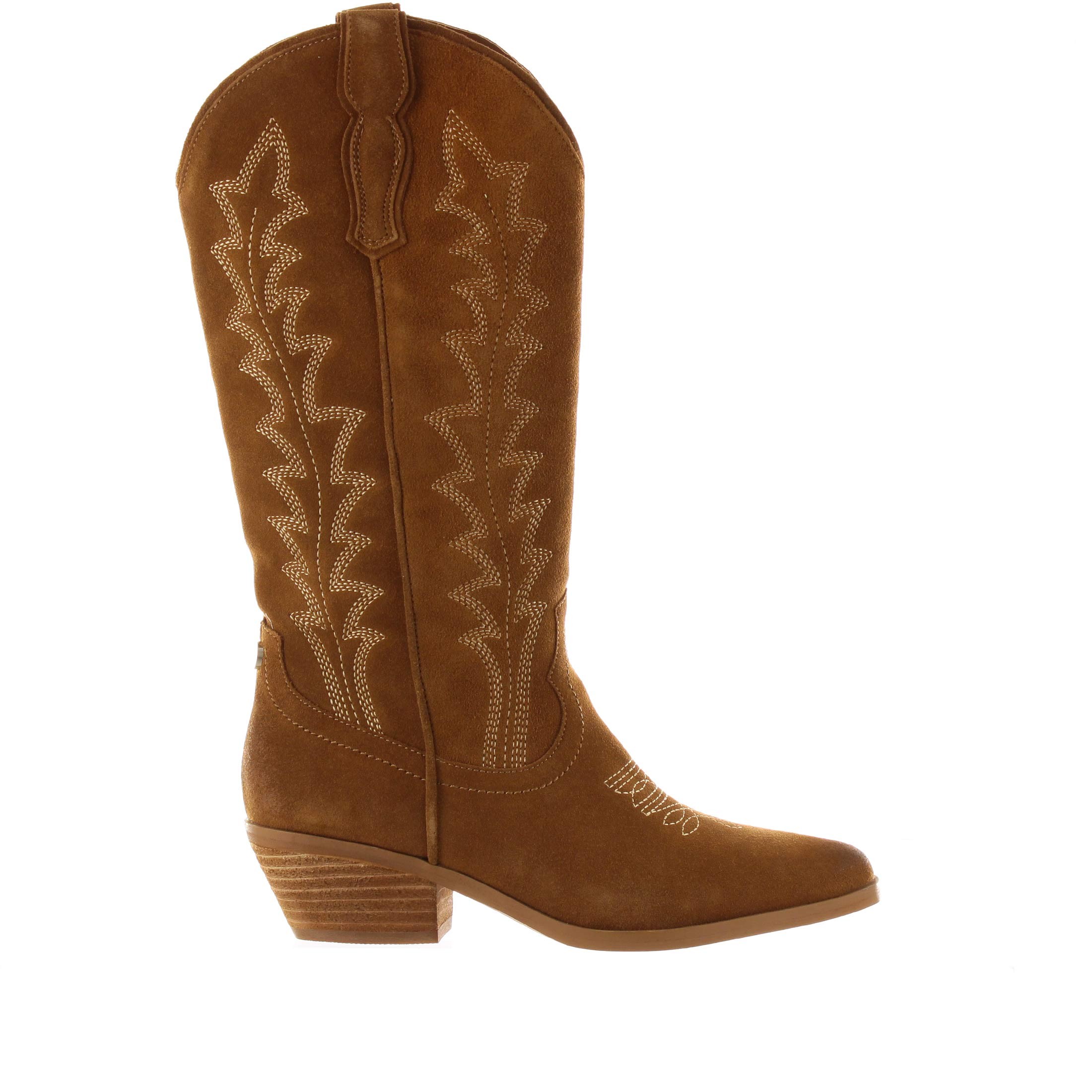 Stivale texano in camoscio